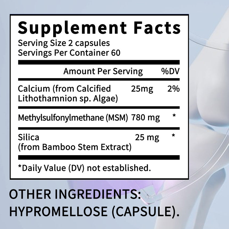 Daitea® MSM with Silica & Calcium | Joint & Connective Tissue Support