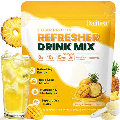 Clear Protein Refresher Drink Mix – Mango Pineapple