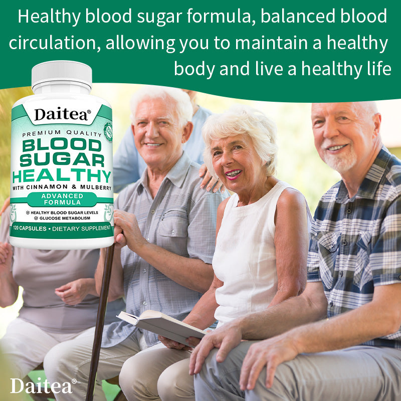 Daitea® Blood Sugar Healthy Advanced Formula | with Cinnamon & Mulberry