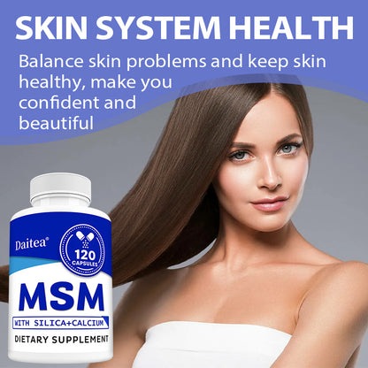 Daitea® MSM with Silica & Calcium | Joint & Connective Tissue Support