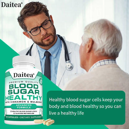 Daitea® Blood Sugar Healthy Advanced Formula | with Cinnamon & Mulberry