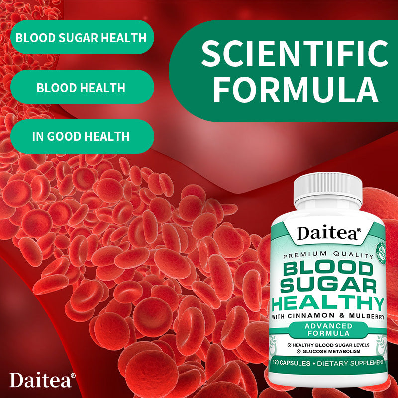 Daitea® Blood Sugar Healthy Advanced Formula | with Cinnamon & Mulberry
