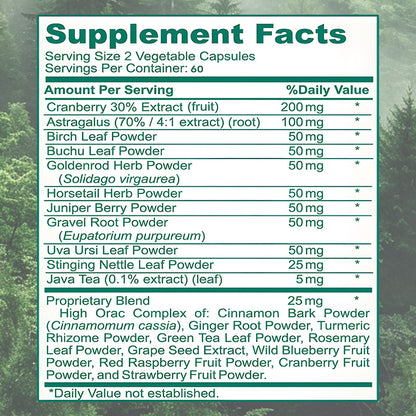 Daitea® Kidney Healthy Extra Strength | Kidney Cleansing & Urinary Tract Support with Cranberry Extract