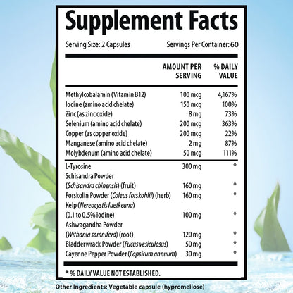 Daitea® Thyroid Support Advanced | Healthy Thyroid Function, Energy & Metabolic Care