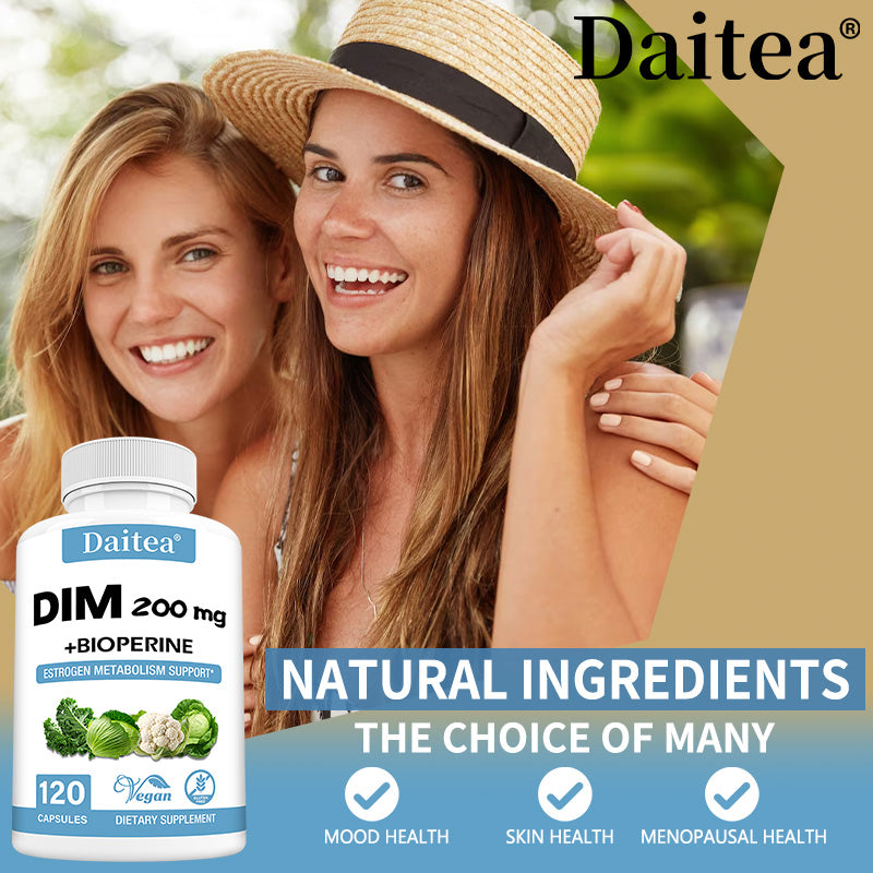Daitea® DIM 200mg + BioPerine | Estrogen Metabolism Support