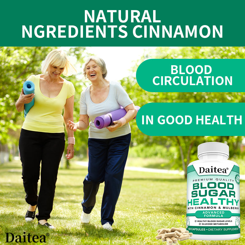 Daitea® Blood Sugar Healthy Advanced Formula | with Cinnamon & Mulberry