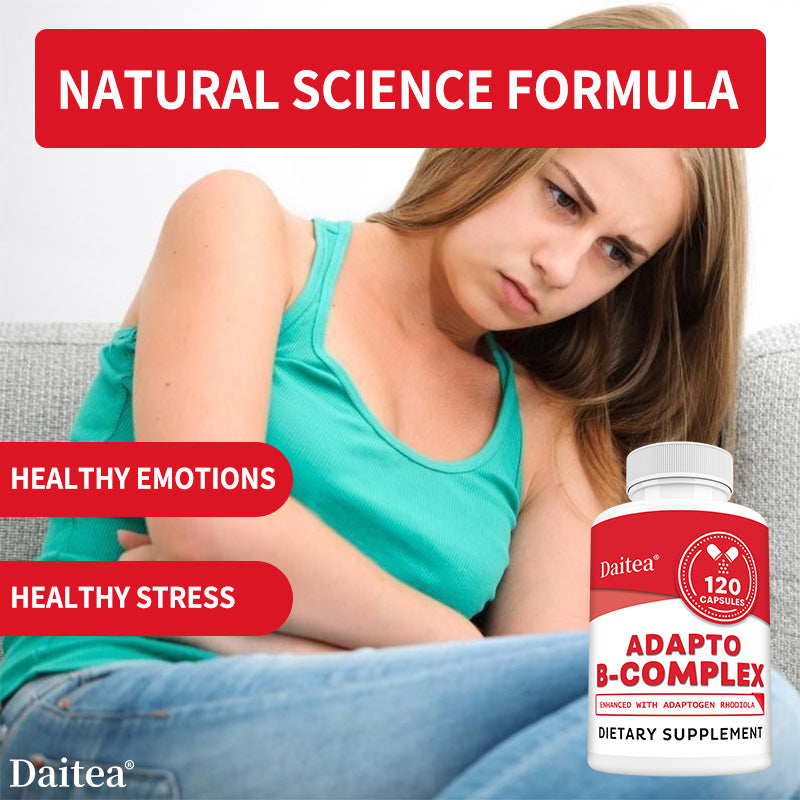 Daitea® Adapto B-Complex | Enhanced with Adaptogen Rhodiola