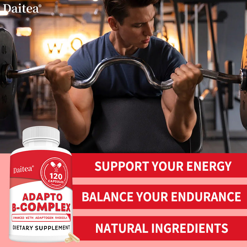 Daitea® Adapto B-Complex | Enhanced with Adaptogen Rhodiola