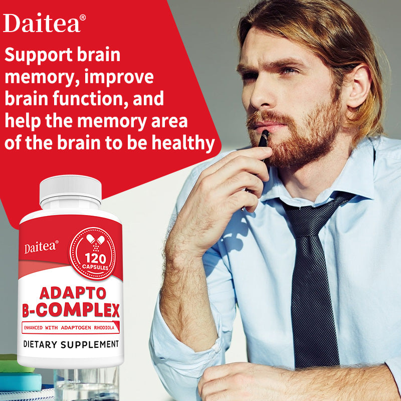 Daitea® Adapto B-Complex | Enhanced with Adaptogen Rhodiola
