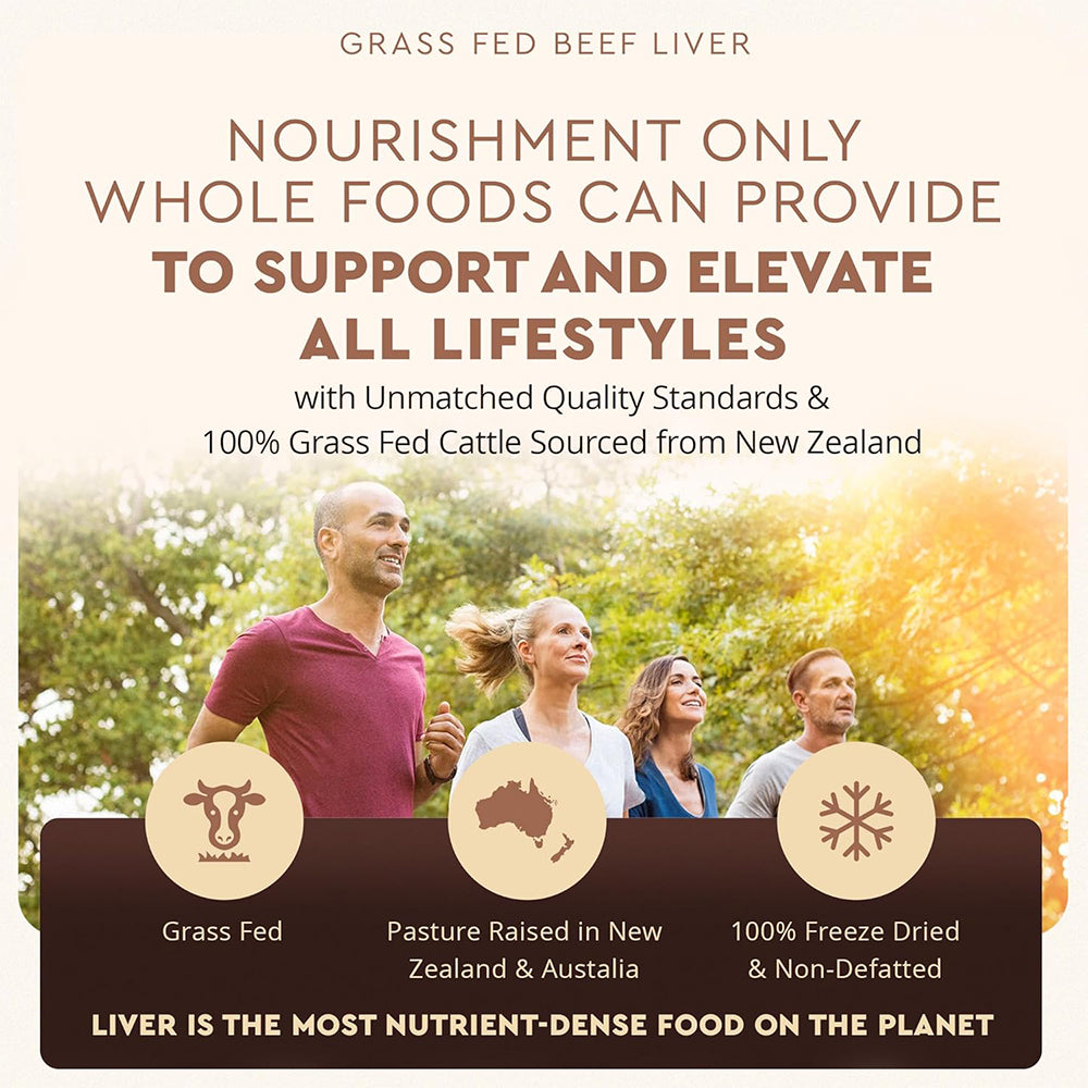 Daitea® Grass Fed Beef Liver | Pasture Raised Ancestral Supplement