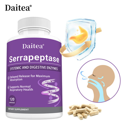 Daitea® Serrapeptase | Systemic and Digestive Enzymes Support