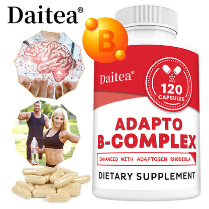 Daitea® Adapto B-Complex | Enhanced with Adaptogen Rhodiola