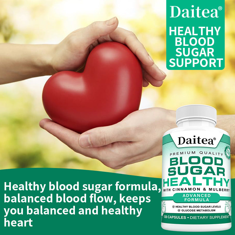 Daitea® Blood Sugar Healthy Advanced Formula | with Cinnamon & Mulberry