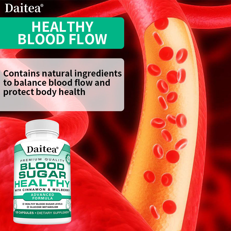 Daitea® Blood Sugar Healthy Advanced Formula | with Cinnamon & Mulberry