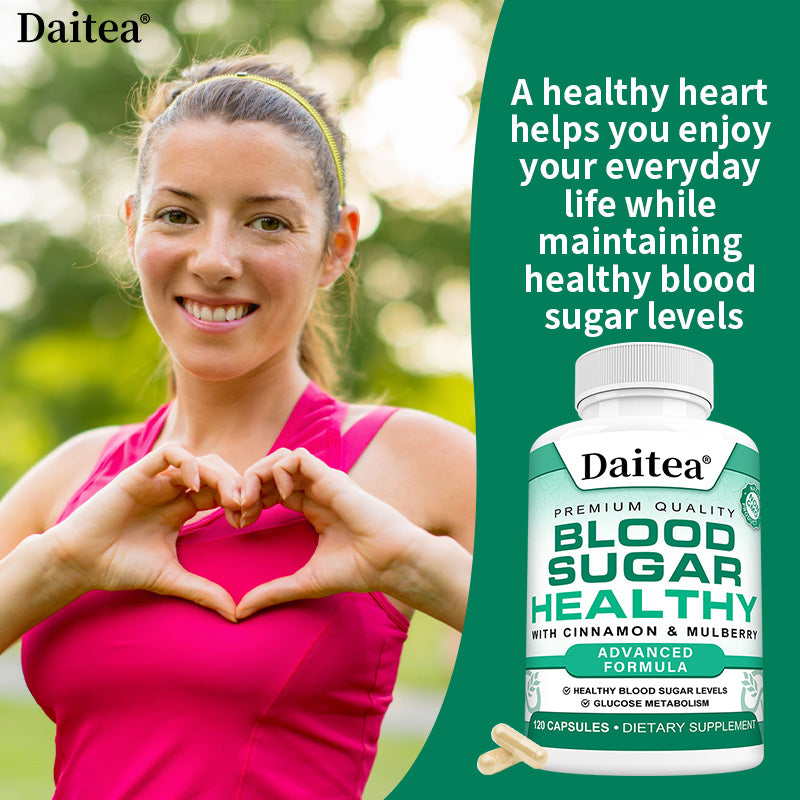 Daitea® Blood Sugar Healthy Advanced Formula | with Cinnamon & Mulberry