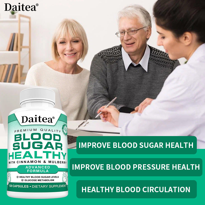 Daitea® Blood Sugar Healthy Advanced Formula | with Cinnamon & Mulberry