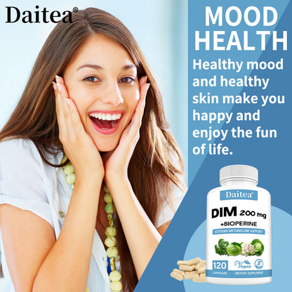 Daitea® DIM 200mg + BioPerine | Estrogen Metabolism Support