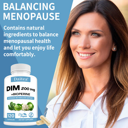 Daitea® DIM 200mg + BioPerine | Estrogen Metabolism Support