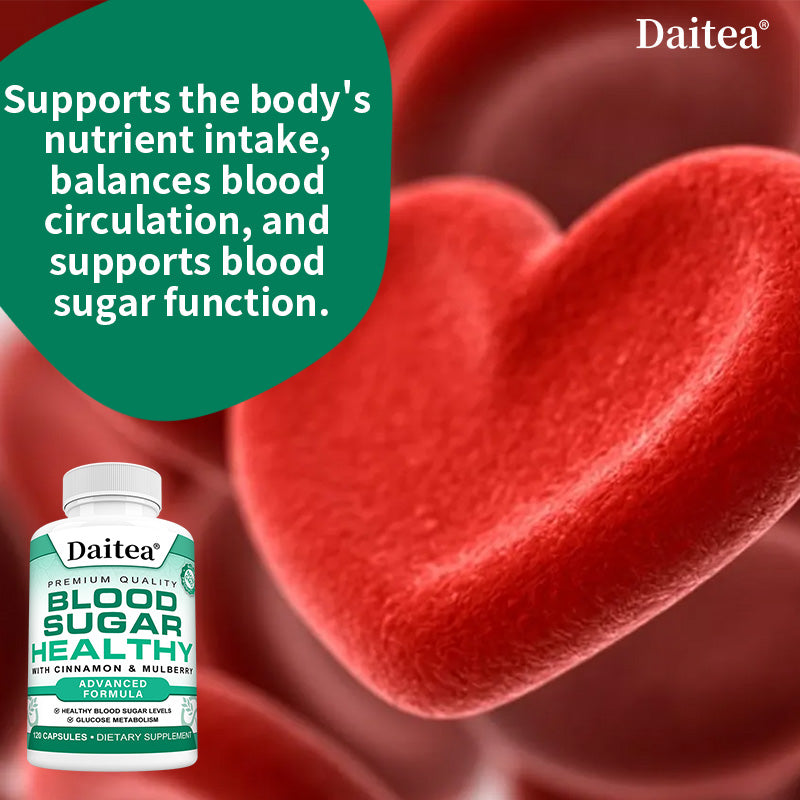 Daitea® Blood Sugar Healthy Advanced Formula | with Cinnamon & Mulberry