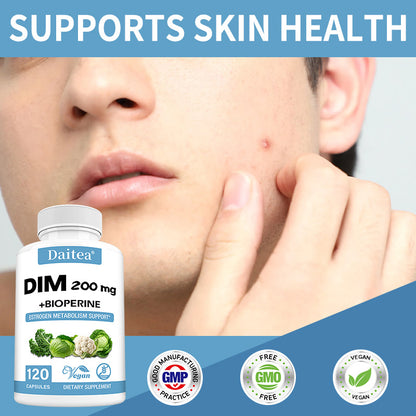 Daitea® DIM 200mg + BioPerine | Estrogen Metabolism Support