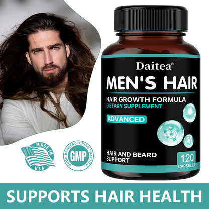 Daitea® Men's Hair Advanced Formula | Hair and Beard Support