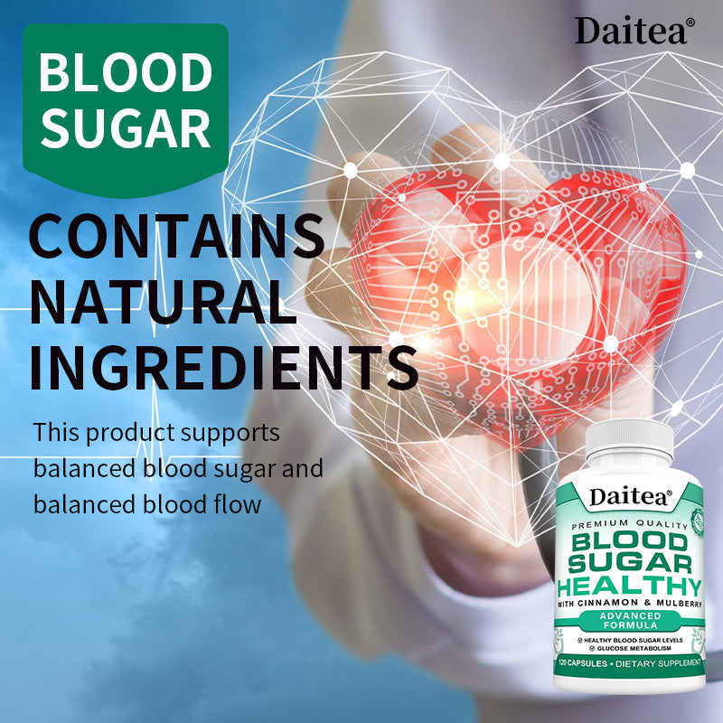 Daitea® Blood Sugar Healthy Advanced Formula | with Cinnamon & Mulberry