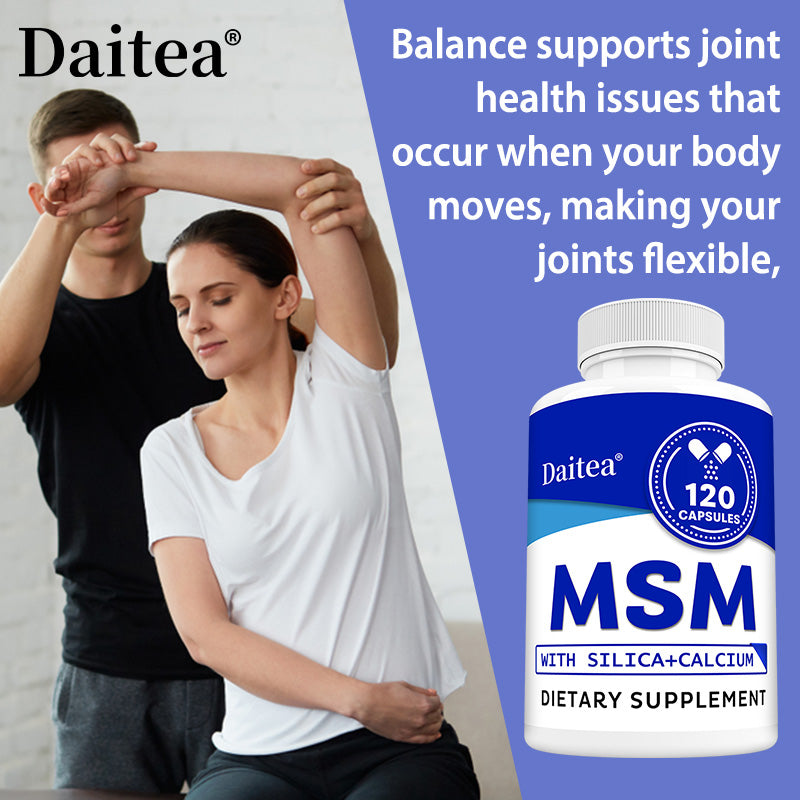 Daitea® MSM with Silica & Calcium | Joint & Connective Tissue Support