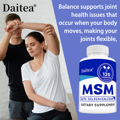 Daitea® MSM with Silica & Calcium | Joint & Connective Tissue Support