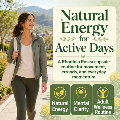 Daitea® Rhodiola Rosea | Stress Support, Mental Clarity & Natural Energy