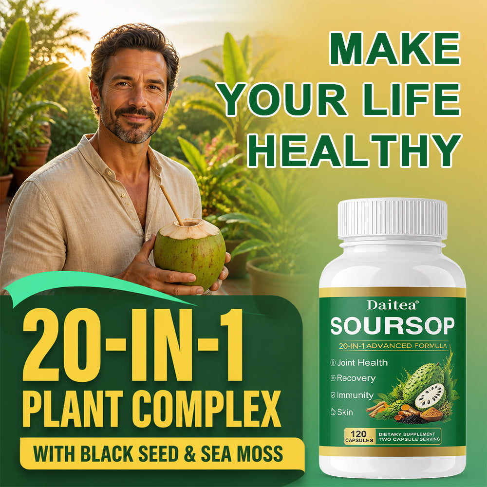 Daitea® Soursop 20-in-1 Advanced Formula | Joint Health, Recovery, Immunity & Skin Support