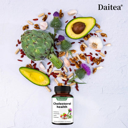 Daitea® Cholesterol Health | with Berberine, Milk Thistle, Garlic & Artichoke