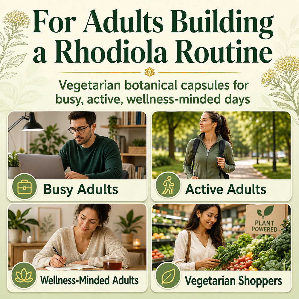 Daitea® Rhodiola Rosea | Stress Support, Mental Clarity & Natural Energy