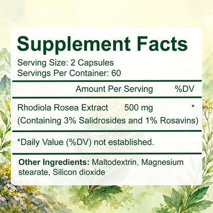 Daitea® Rhodiola Rosea | Stress Support, Mental Clarity & Natural Energy