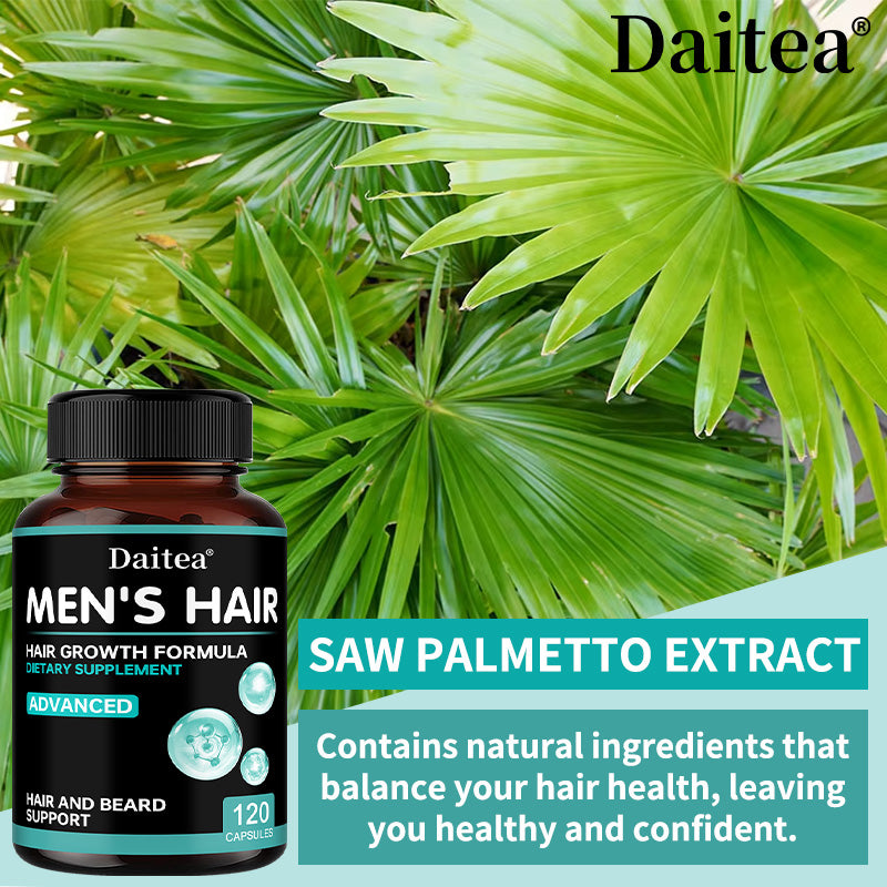 Daitea® Men's Hair Advanced Formula | Hair and Beard Support