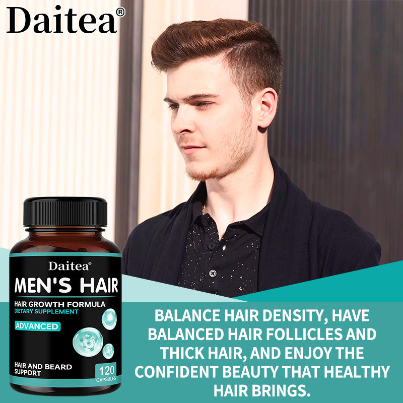 Daitea® Men's Hair Advanced Formula | Hair and Beard Support