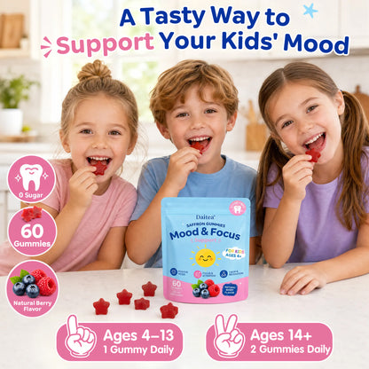 Kids Saffron Gummies – Mood & Focus Support