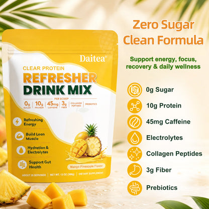 Clear Protein Refresher Drink Mix – Mango Pineapple