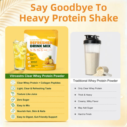 Clear Protein Refresher Drink Mix – Mango Pineapple
