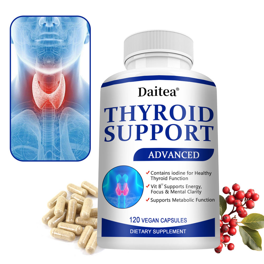 Daitea® Thyroid Support Advanced | Healthy Thyroid Function, Energy & Metabolic Care