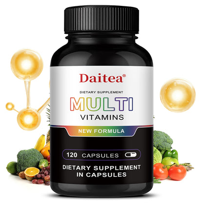Daitea® Multi Vitamins New Formula | Dietary Supplement (120 Capsules)