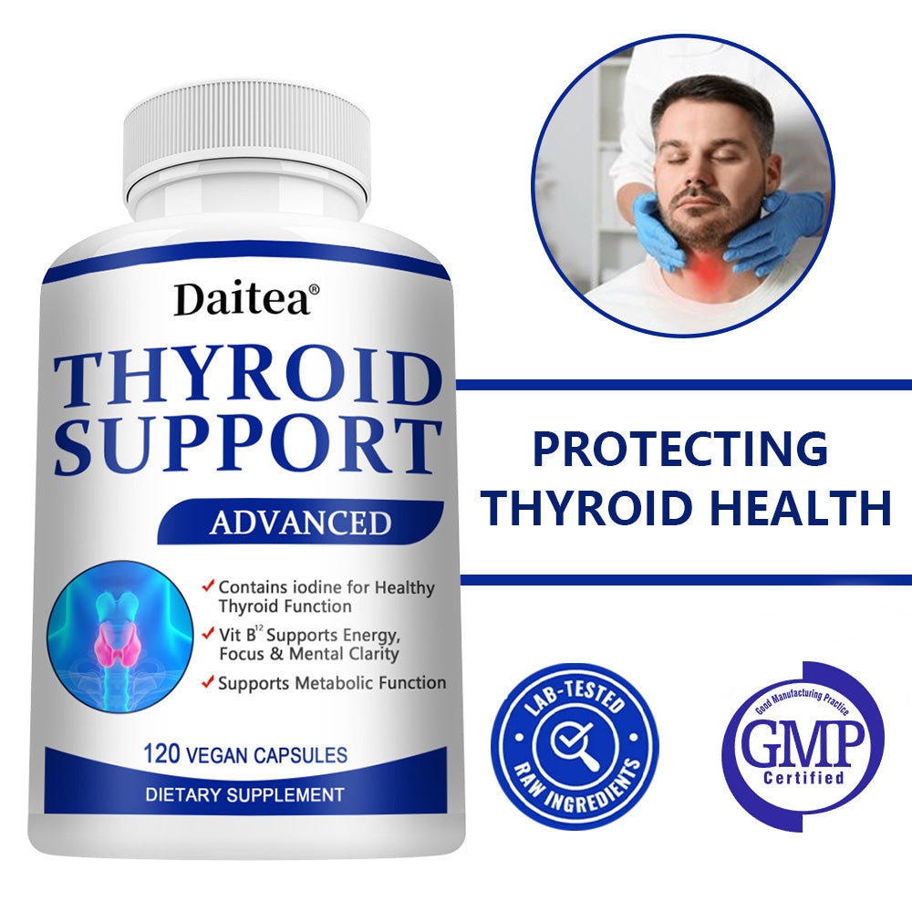 Daitea® Thyroid Support Advanced | Healthy Thyroid Function, Energy & Metabolic Care