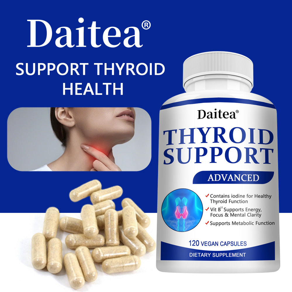 Daitea® Thyroid Support Advanced | Healthy Thyroid Function, Energy & Metabolic Care