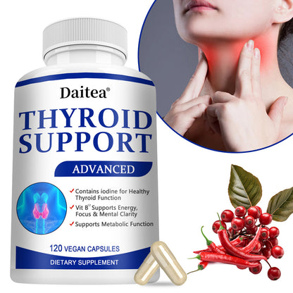 Daitea® Thyroid Support Advanced | Healthy Thyroid Function, Energy & Metabolic Care