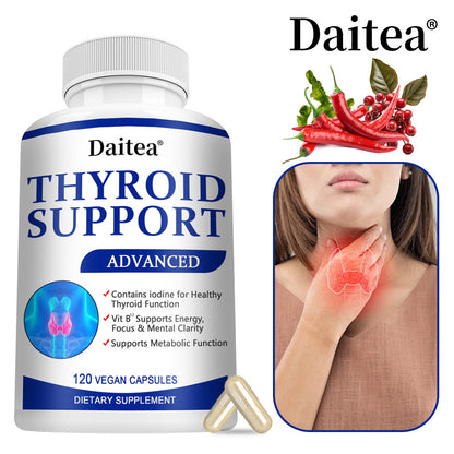 Daitea® Thyroid Support Advanced | Healthy Thyroid Function, Energy & Metabolic Care
