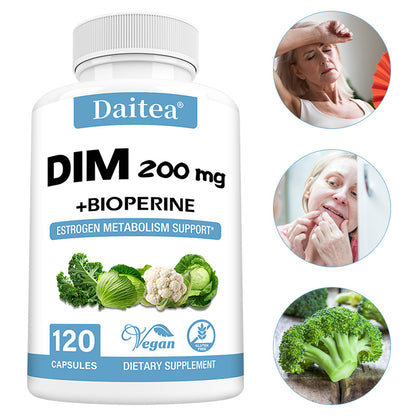 Daitea® DIM 200mg + BioPerine | Estrogen Metabolism Support