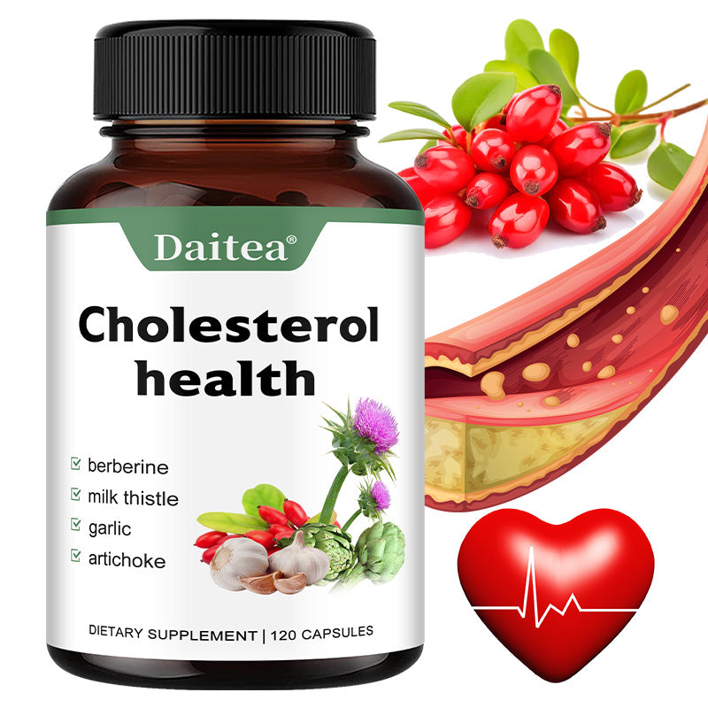 Daitea® Cholesterol Health | with Berberine, Milk Thistle, Garlic & Artichoke