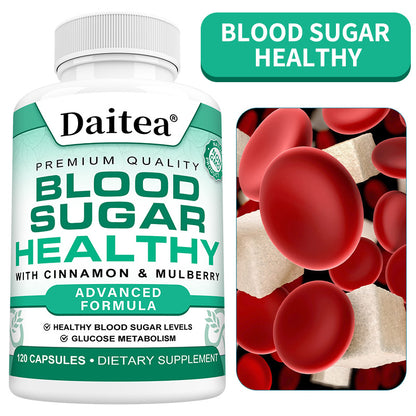Daitea® Blood Sugar Healthy Advanced Formula | with Cinnamon & Mulberry
